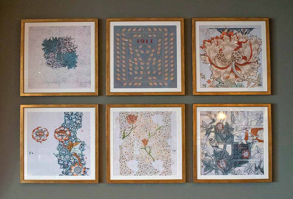 A sample of Horwood House bespoke artwork collection